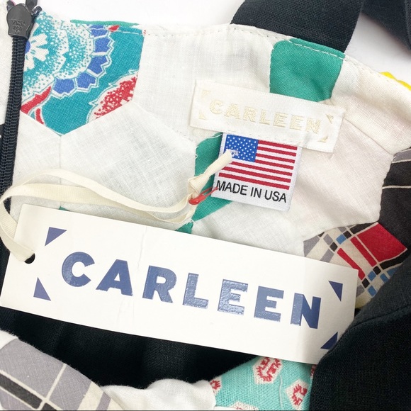 Madewell X Carleen Patchwork Surrounded Islands Floral Midi Dress - Picture 13 of 14